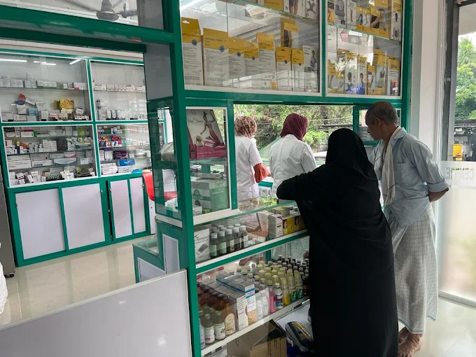 Pulse pharmacy interior showcase